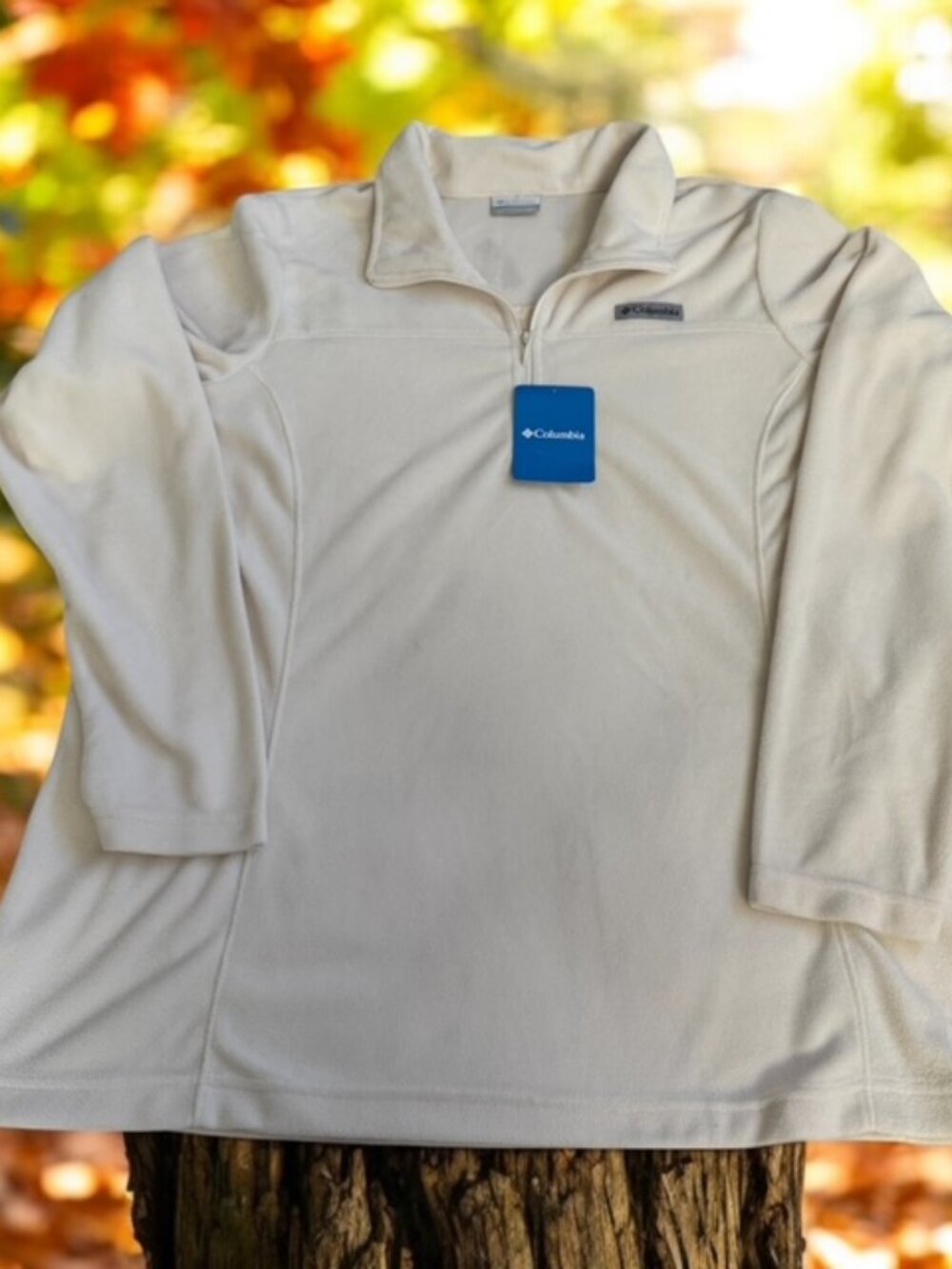 Columbia New Lake Aloha Women's XXL Zip Cream